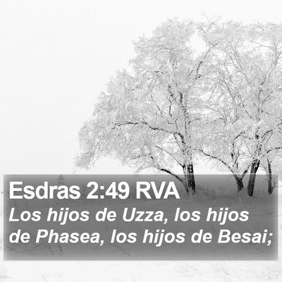 Esdras 2:49 RVA Bible Verse Image