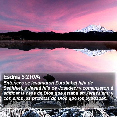 Esdras 5:2 RVA Bible Verse Image