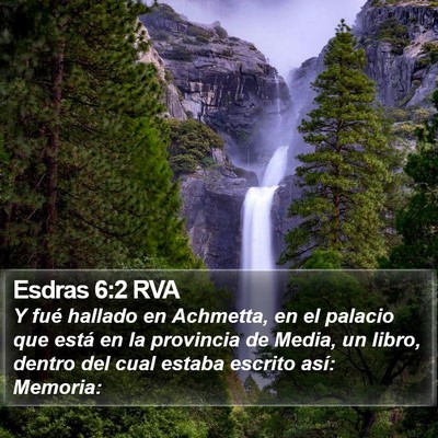 Esdras 6:2 RVA Bible Verse Image