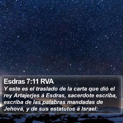 Esdras 7:11 RVA Bible Verse Image