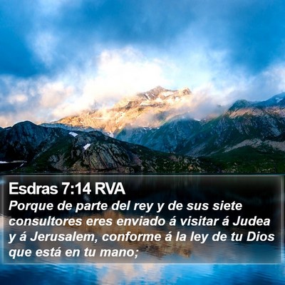 Esdras 7:14 RVA Bible Verse Image
