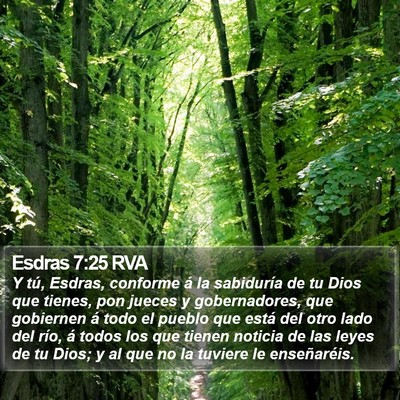 Esdras 7:25 RVA Bible Verse Image