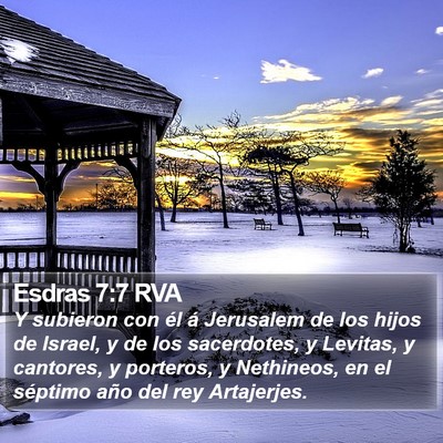 Esdras 7:7 RVA Bible Verse Image