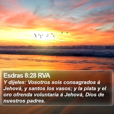 Esdras 8:28 RVA Bible Verse Image