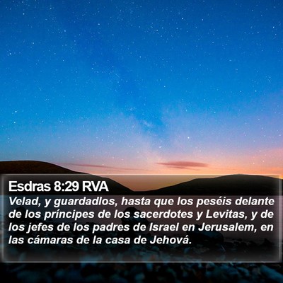 Esdras 8:29 RVA Bible Verse Image