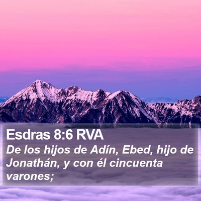 Esdras 8:6 RVA Bible Verse Image