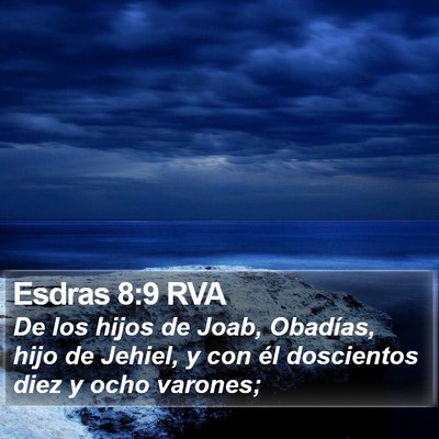Esdras 8:9 RVA Bible Verse Image