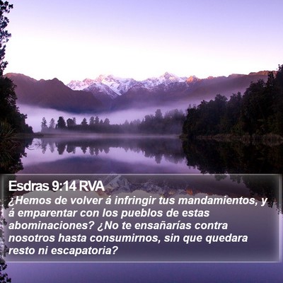 Esdras 9:14 RVA Bible Verse Image