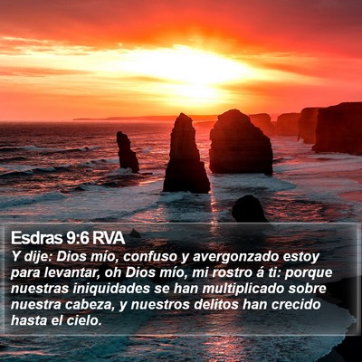 Esdras 9:6 RVA Bible Verse Image