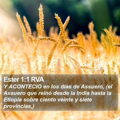 Ester 1:1 RVA Bible Verse Image