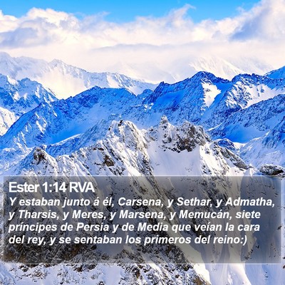 Ester 1:14 RVA Bible Verse Image
