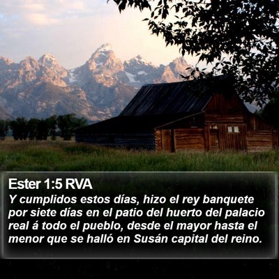Ester 1:5 RVA Bible Verse Image