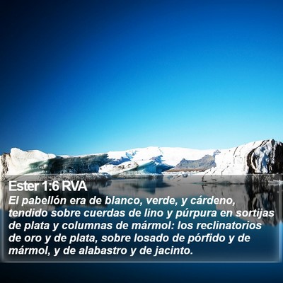 Ester 1:6 RVA Bible Verse Image