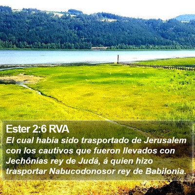 Ester 2:6 RVA Bible Verse Image