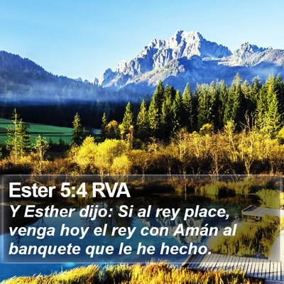 Ester 5:4 RVA Bible Verse Image