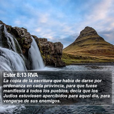 Ester 8:13 RVA Bible Verse Image