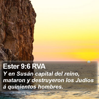 Ester 9:6 RVA Bible Verse Image