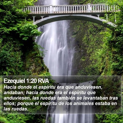 Ezequiel 1:20 RVA Bible Verse Image