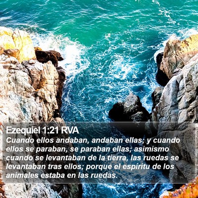 Ezequiel 1:21 RVA Bible Verse Image
