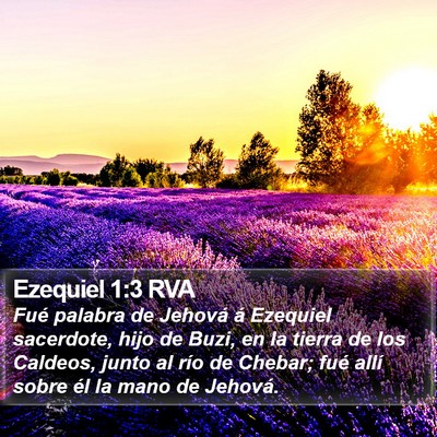 Ezequiel 1:3 RVA Bible Verse Image