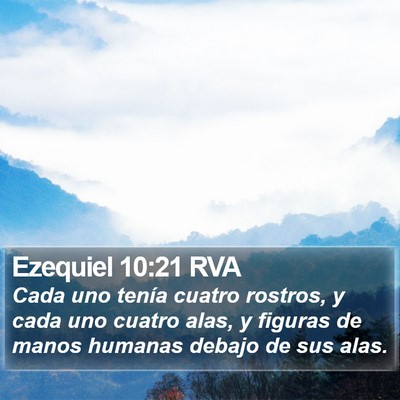 Ezequiel 10:21 RVA Bible Verse Image