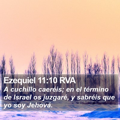 Ezequiel 11:10 RVA Bible Verse Image