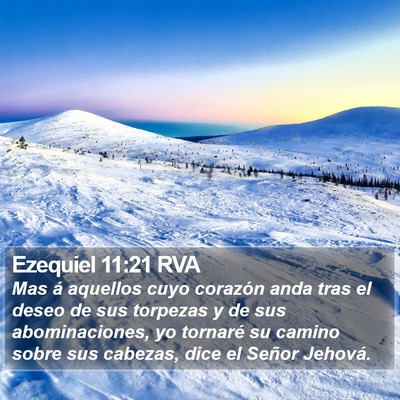 Ezequiel 11:21 RVA Bible Verse Image