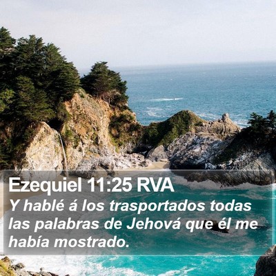 Ezequiel 11:25 RVA Bible Verse Image