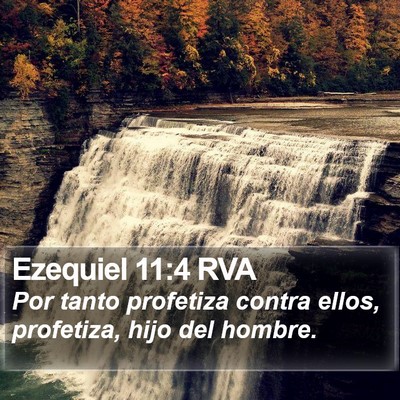 Ezequiel 11:4 RVA Bible Verse Image