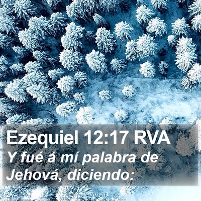 Ezequiel 12:17 RVA Bible Verse Image