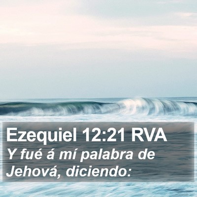 Ezequiel 12:21 RVA Bible Verse Image
