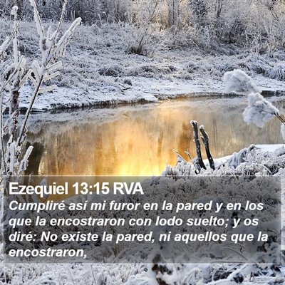 Ezequiel 13:15 RVA Bible Verse Image