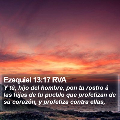Ezequiel 13:17 RVA Bible Verse Image