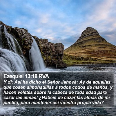 Ezequiel 13:18 RVA Bible Verse Image