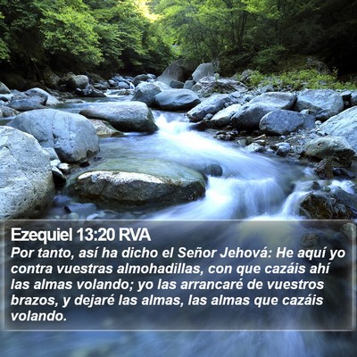 Ezequiel 13:20 RVA Bible Verse Image