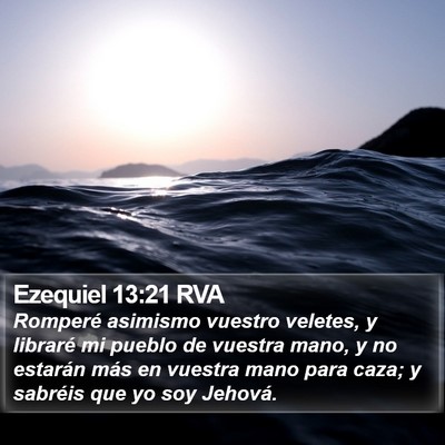 Ezequiel 13:21 RVA Bible Verse Image