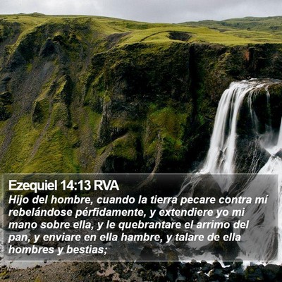 Ezequiel 14:13 RVA Bible Verse Image