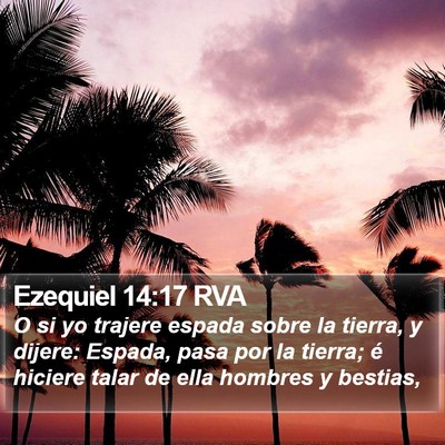Ezequiel 14:17 RVA Bible Verse Image