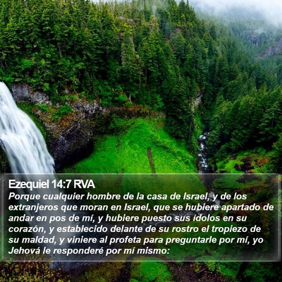 Ezequiel 14:7 RVA Bible Verse Image