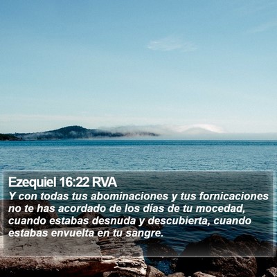 Ezequiel 16:22 RVA Bible Verse Image