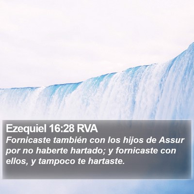 Ezequiel 16:28 RVA Bible Verse Image