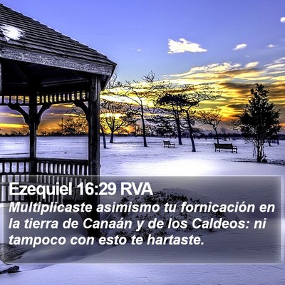 Ezequiel 16:29 RVA Bible Verse Image