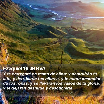 Ezequiel 16:39 RVA Bible Verse Image