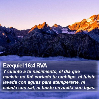 Ezequiel 16:4 RVA Bible Verse Image