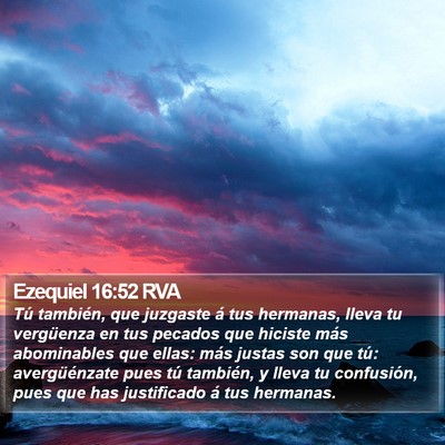 Ezequiel 16:52 RVA Bible Verse Image