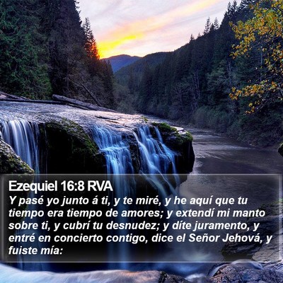 Ezequiel 16:8 RVA Bible Verse Image