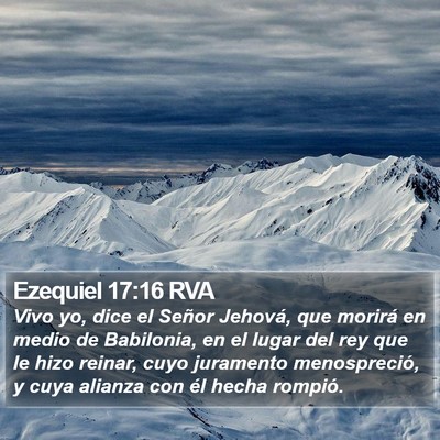 Ezequiel 17:16 RVA Bible Verse Image