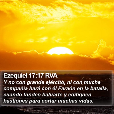 Ezequiel 17:17 RVA Bible Verse Image