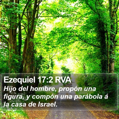 Ezequiel 17:2 RVA Bible Verse Image