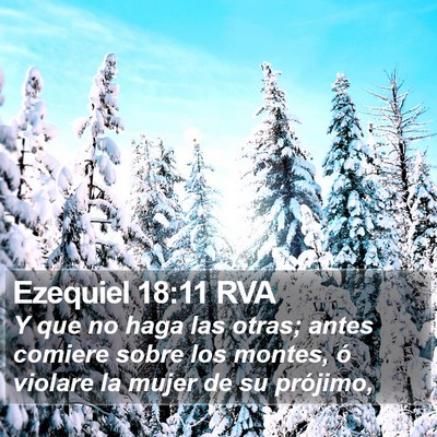 Ezequiel 18:11 RVA Bible Verse Image